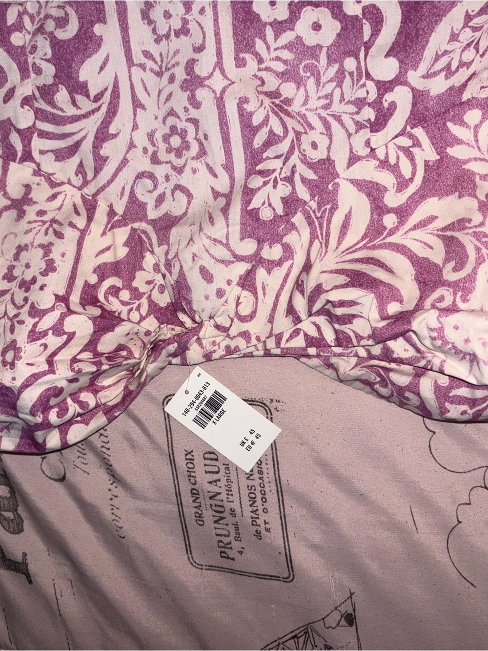 American Eagle Outfitters Purple Floral Tank Top